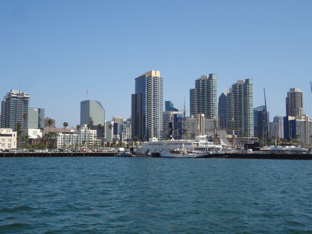 Downtown San Diego California  -  San Diego real estate market